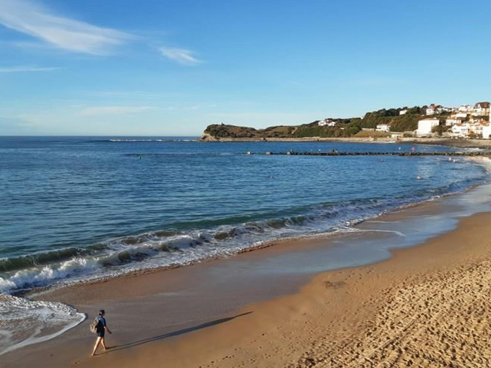 Charmant Studio Face Mer Avec Acces Direct Plage - Fr-1-4-659 Saint-Jean-de-Luz Exteriér fotografie